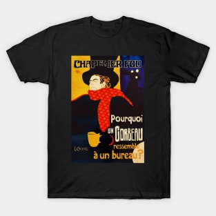 Chapelier Fou Poster - Mad Hatter T-Shirt